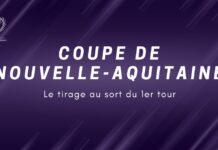 Le tirage du 1er tour de la coupe Nouvelle-Aquitaine